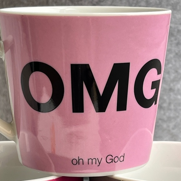 Cute designer porcelain mug set, by TOCA. - Picture 2 of 14